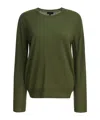 Soeur Aussie Merino-wool Sweater In Green