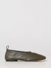 Soeur Pull-tab Leather Ballet Flats In Brown