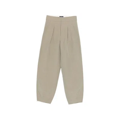 Soeur Pleated Details Casual Pants In Multi