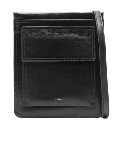 Soeur Barty Crossbody Bag In Black