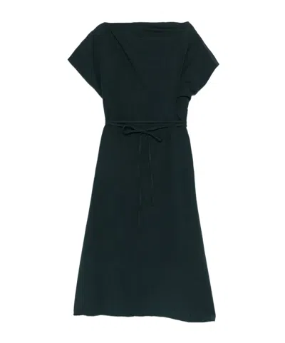 Soeur Felicie Boat-neck Dress In Green