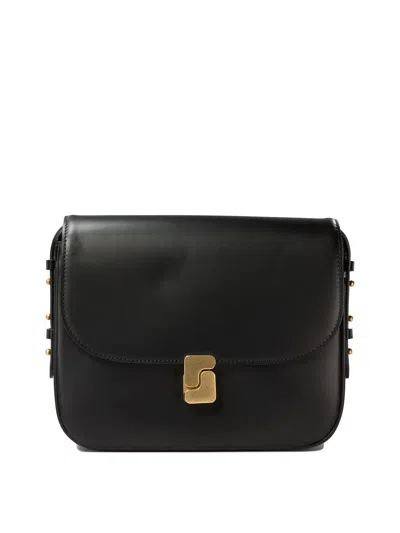 Soeur Bellissima Maxi Crossbody Bags Black