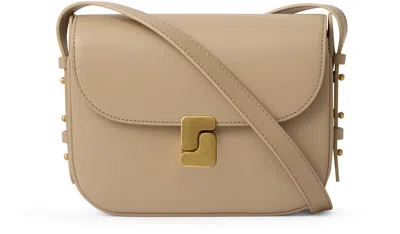 Soeur Bellissima Mini Shoulder Bag In Nude
