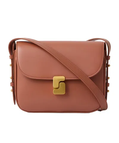 Soeur Bellissima Mini Shoulder Bag In Brown