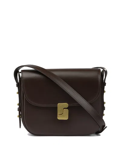 Soeur "bellissima" Small Crossbody Bag In Brown