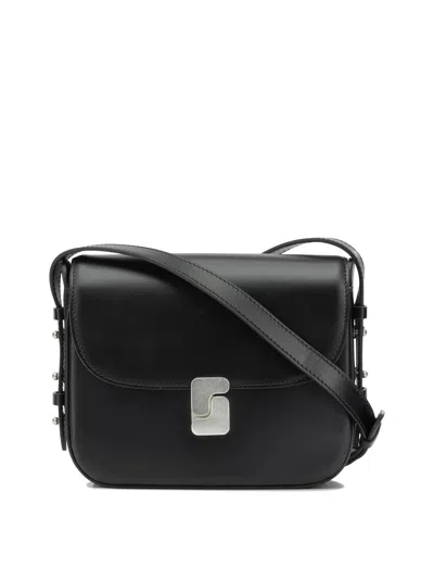 Soeur "bellissima" Small Shoulder Bag In Black
