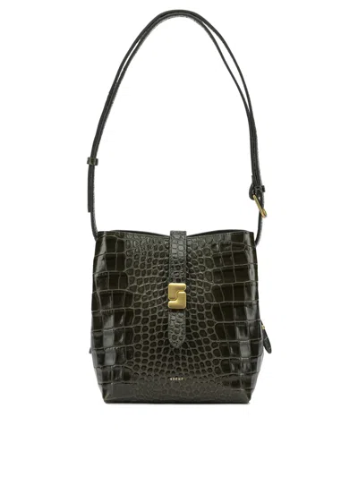 Soeur "bello" Small Shoulder Bag In Green