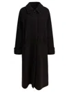 Soeur Berlin Single-breated Coat In Black