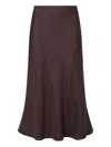 Soeur Midirock Mit Diagonalschnitt In Brown