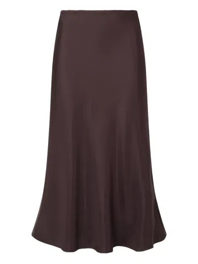 Soeur Midirock Mit Diagonalschnitt In Brown