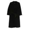 Soeur Belted-waist Coat In Black