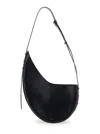 Soeur Wino Logo-embossed Leather Shoulder Bag In Black