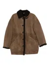 Soeur Breda Button-up Coat In Brown