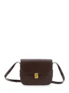 Soeur Brown Bellissima Maxi Crossbody Bag In Brown
