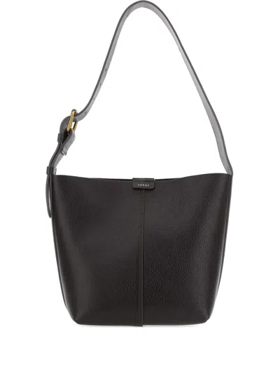 Pre-owned Soeur Buckle-strap Shoulder Bag In Black