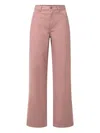 Soeur Womens Rose Blush Calvin Straight-leg Mid-rise Jeans In Pink
