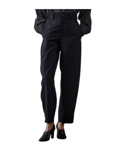 Soeur Casual Pants With Belt Loops In Black