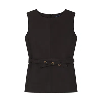 Soeur Chance Blouse In Charbon