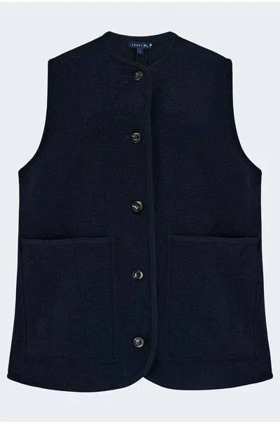 Soeur Chicago Jacket In Navy