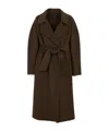 Soeur Harvard Long Coat In Brown