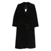 Soeur Belted-waist Coat In Black