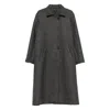 Soeur Germain Long Grey Wool Coat In Gray