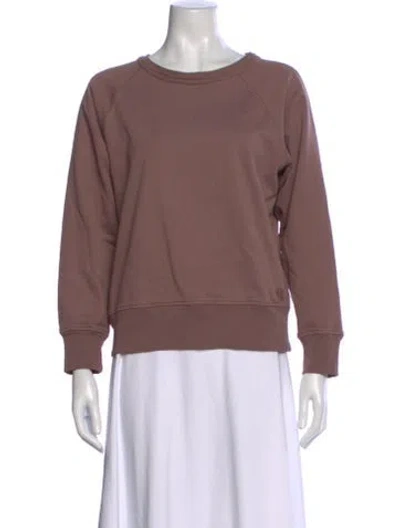 Pre-owned Soeur Crew Neck Long Sleeve Sweatshirt In Neutral