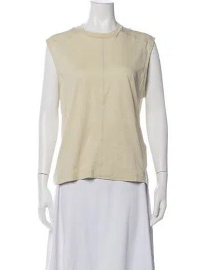 Pre-owned Soeur Crew Neck Sleeveless T-shirt In Neutrals