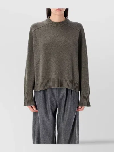SOEUR CREW NECK WOOL KNIT SWEATER