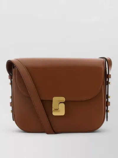 Soeur Crossbody Bag Adjustable Strap Gold Tone Hardware