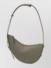 Soeur Curved Shoulder Bag Adjustable Strap In Gray