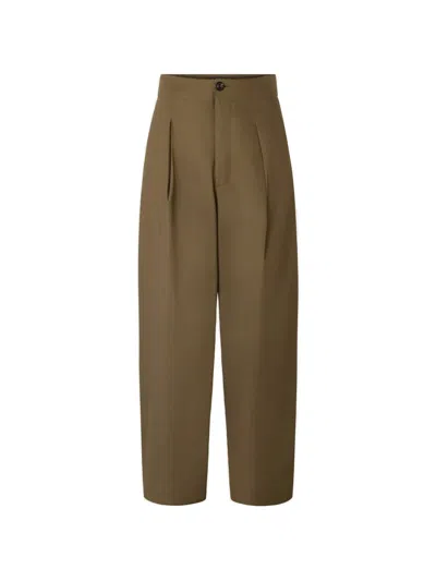 Soeur Daley Tailored Trousers In Green