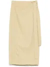Soeur Daya Midi Skirt In Yellow