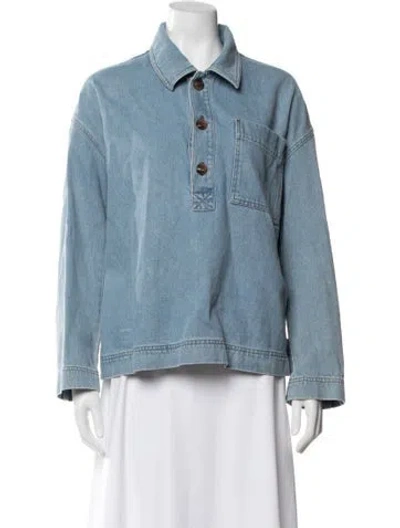 Pre-owned Soeur Denim Jacket In Blue