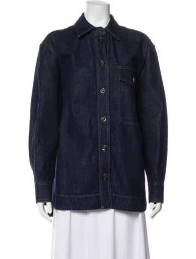Pre-owned Soeur Denim Jacket In Blue