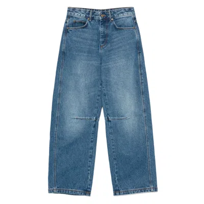 Soeur Denim Straight-leg Jeans In Blue