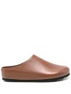 Soeur 30mm Dilo Leather Mules In Brown