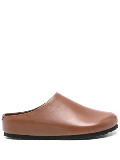 Soeur 30mm Dilo Leather Mules In Brown