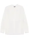 Soeur Womens Blanc Berry Scalloped-trim Relaxed-fit Cotton Shirt In White