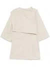 Soeur Dorria Mini Dress In Neutrals