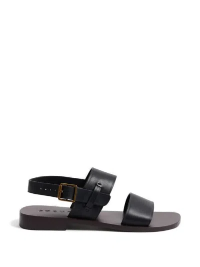 Soeur Douglas Buckled Sandals In Black