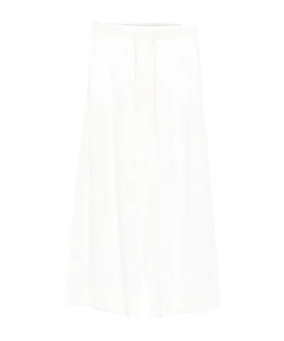 Soeur Hugues Drawstring Trousers In White