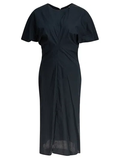 Soeur Ella Midi Dress In Blue