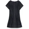 Soeur Womens Bambino Short-sleeved Denim Mini Dress Brut In Multicolor