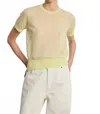 Soeur Calvin Jeans In Ecru In Yellow