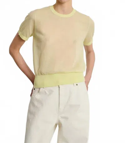 SOEUR DUA PULLOVER IN ACID YELLOW