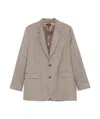 Soeur Dune Blazer In Nude