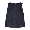 Soeur Eli Denim Top In Blue