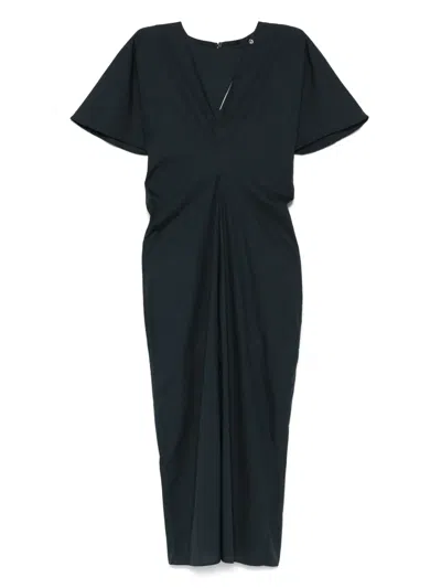 Soeur Ella Midi Dress In Blue