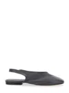 Soeur Black Slingback Ballet Flats In Grey